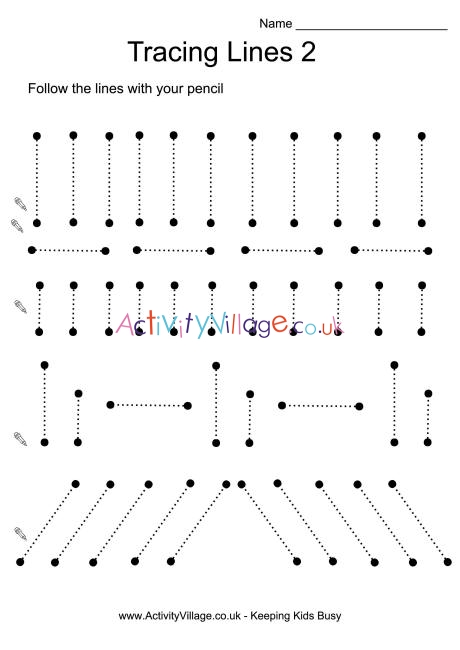 Horizontal And Vertical Lines Worksheet