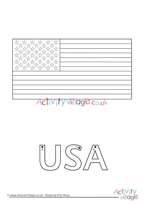 USA Finger Tracing