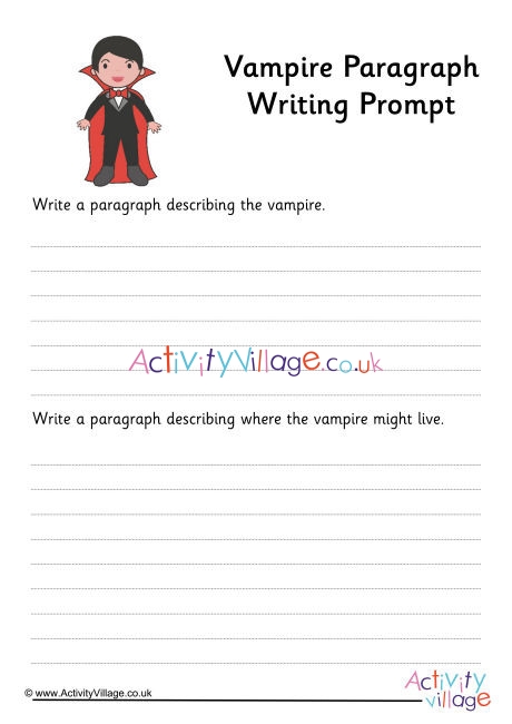 narrative essay about vampire