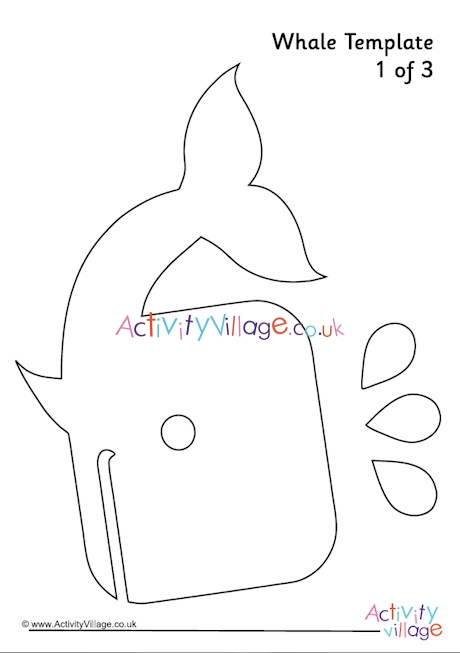 whale template pattern